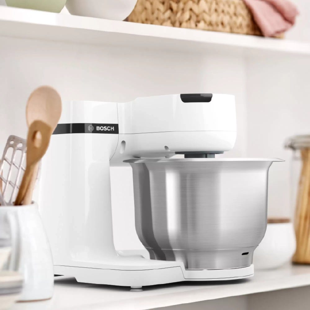 Bosch MUMS2EW00 MUM 2 Robot da cucina multifunzione - 3,8 lt - bianco