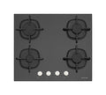 Silverline CS5404B01 Piano in vetro cm. 60 - nero