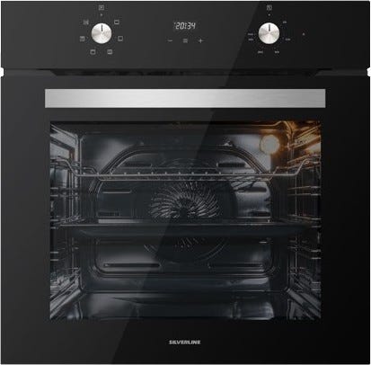 Silverline S2 - BO6502B01 Forno elettrico cm. 60 - nero