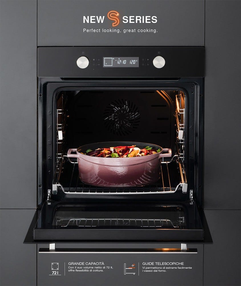 Silverline S3 - BO6503X01 Forno elettrico cm. 60 - inox