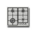 Silverline AS5443X01 Piano cottura cm. 60 - inox