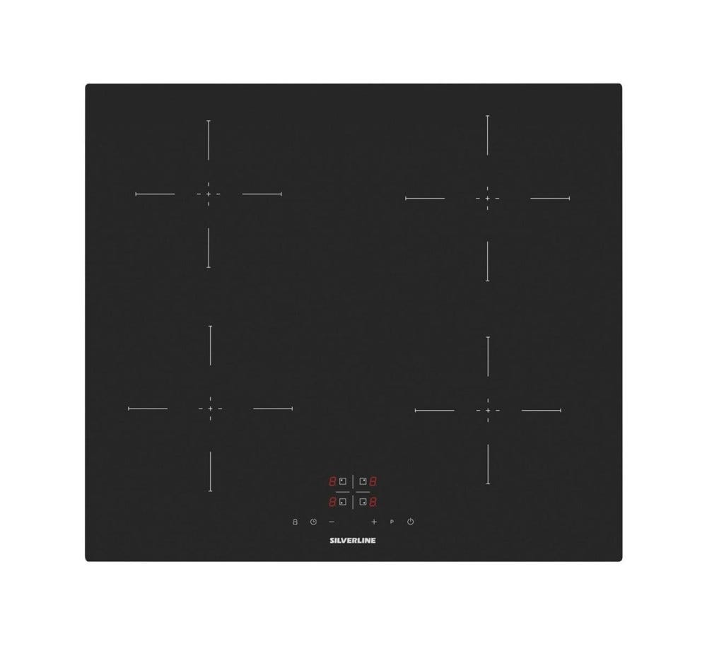 Silverline IH5445B01 Piano cottura ad induzione - nero