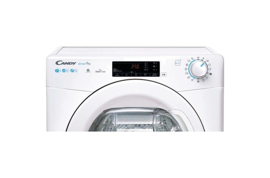 Candy CSOE H7A2TE-S Smart Pro Asciugatrice cm. 60 - capacità 7 kg - bianco