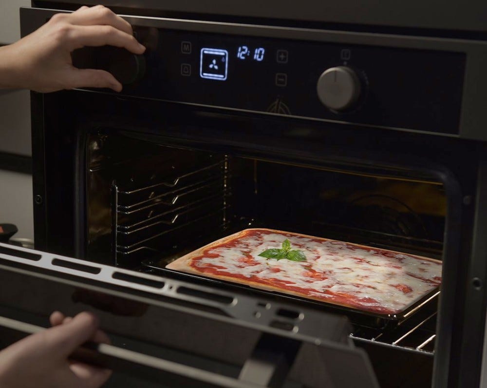 Elleci PLANO PLUS Forno elettrico multifunzione cm. 60 - keratek - black