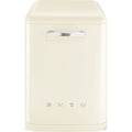 Smeg Selection LVFABCR3 50's Style Lavastoviglie libera installazione cm. 60 - 13 coperti - panna