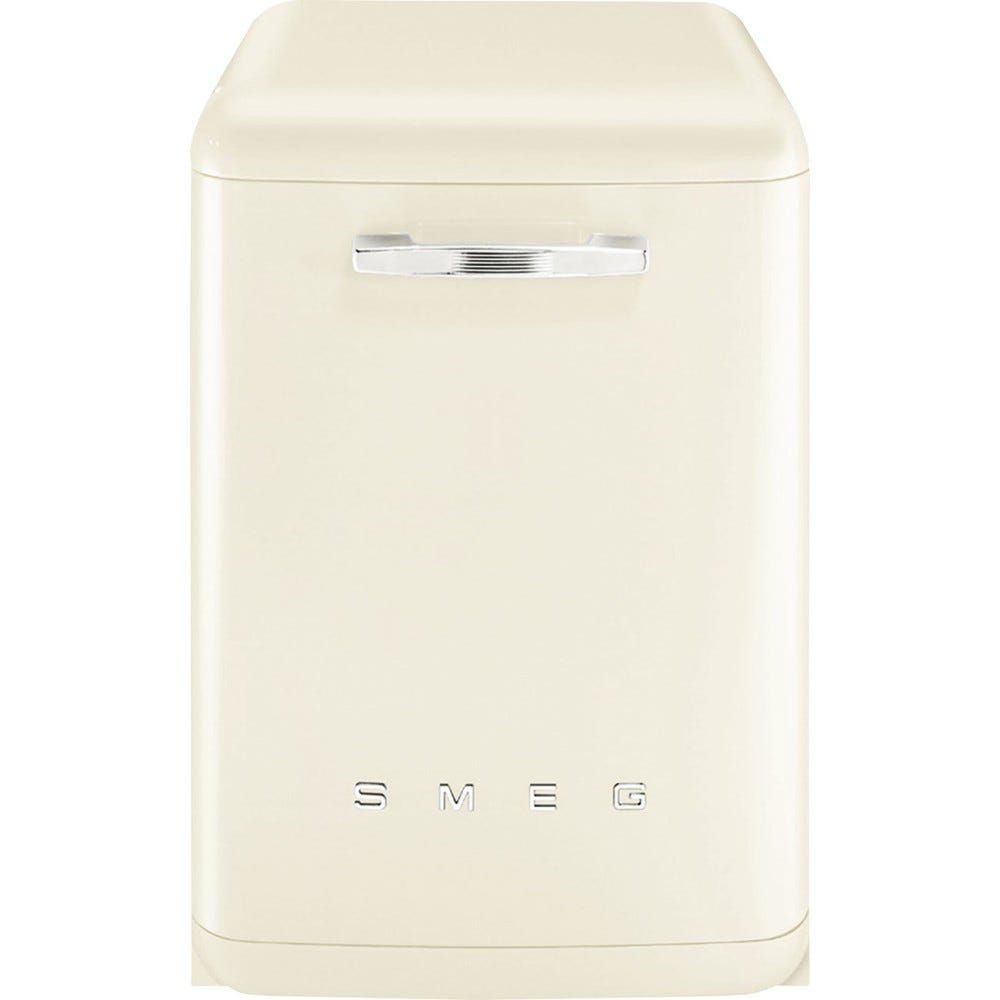 Smeg Selection LVFABCR3 50's Style Lavastoviglie libera installazione cm. 60 - 13 coperti - panna