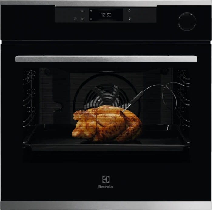 Electrolux KOCBP39WX SteamCrisp 700 Forno combinato a vapore pirolitico cm. 60 - inox