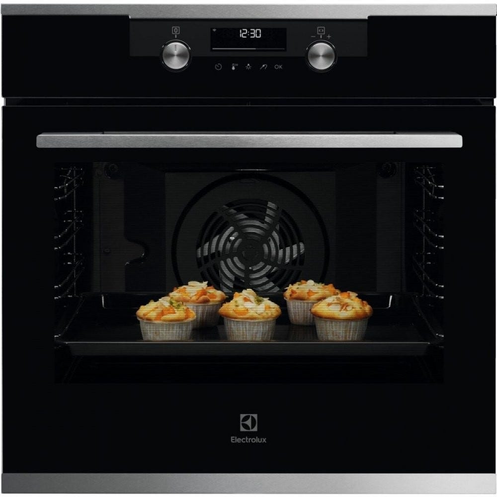 Electrolux KODDP77WX SteamBake Forno combinato a vapore pirolitico cm. 60 - inox