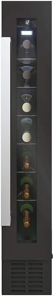 Candy CCVB 15/1 DiVino Cantina vino incasso cm. 15 h. 87 - 7 bottiglie - nero