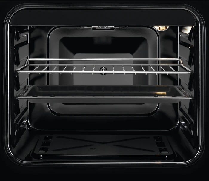 Electrolux LKK600000W Cucina da accosto cm 60 - 4 fuochi a gas + 1 forno elettrico - bianco