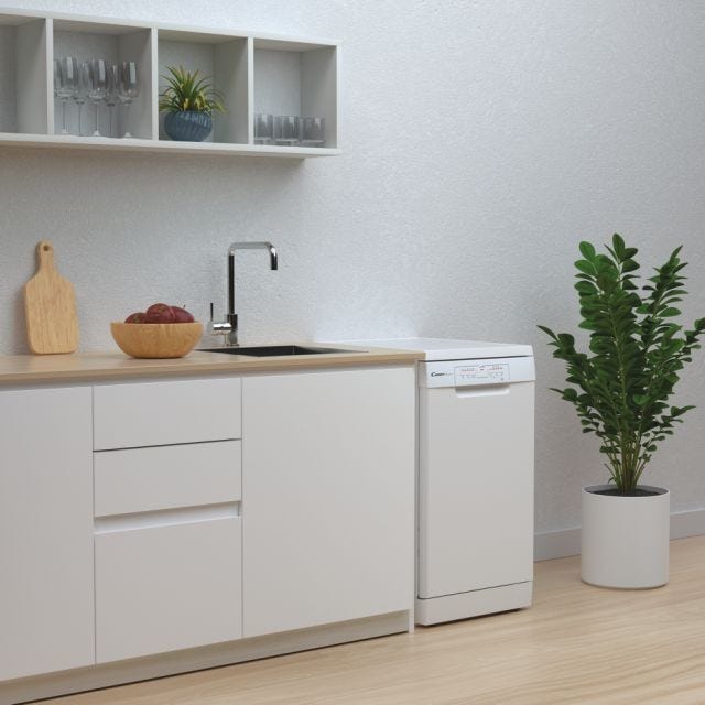 Candy CDPH 2L1049W Lavastoviglie a libera installazione cm. 45 - coperti 10 - bianco