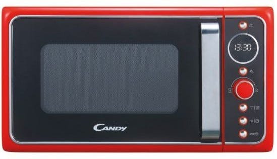 Candy DIVO G20CR Forno a microonde cm. 45 - rosso
