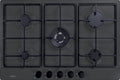 Elleci STYLE 75 Piano cottura a gas cm. 75 - granitek - antracite