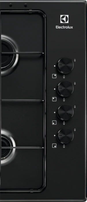 Electrolux KGS6404B Piano a cottura a gas cm. 60 - nero