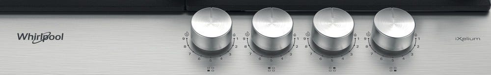 Whirlpool AKWL628IXL Piano a cottura a gas cm. 60 - inox