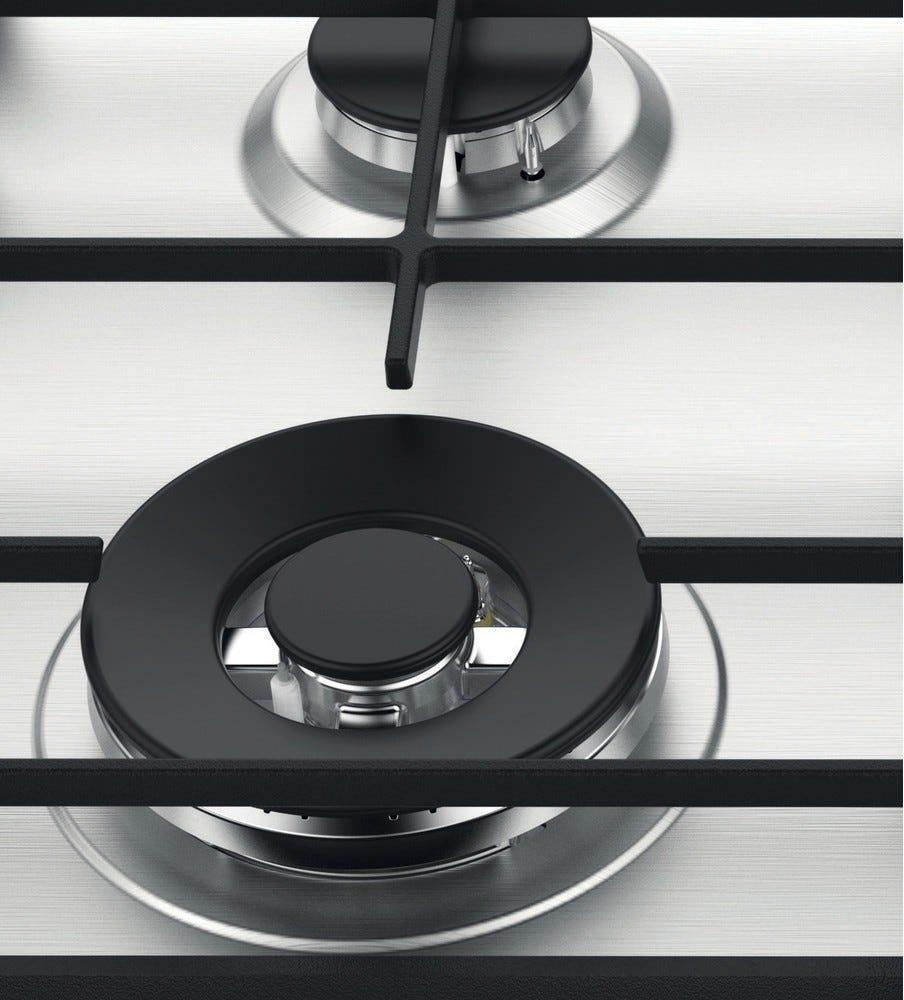 Whirlpool AKWL628IXL Piano a cottura a gas cm. 60 - inox