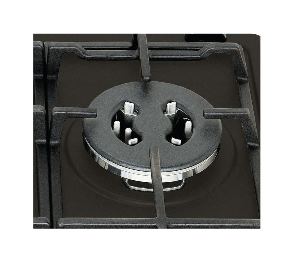 Whirlpool GMT6422AN Piano a cottura a gas cm. 60 - nero