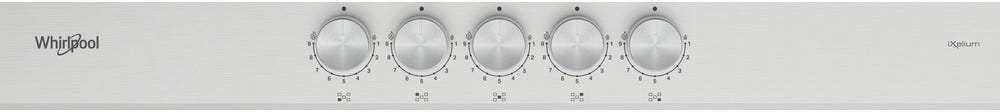 Whirlpool GMWL728IXL Piano a cottura a gas cm. 73 - inox