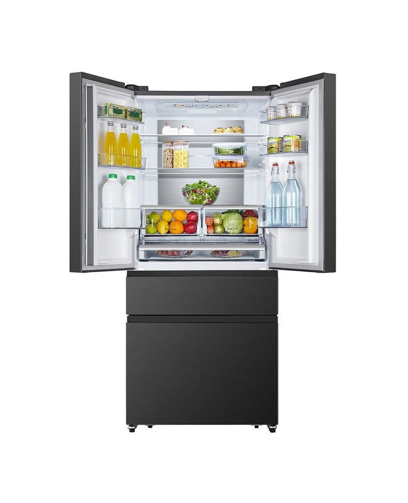 Hisense RF540N4SBF2 PureFlat Frigocongelatore a libera installazione 480 lt. cm. 79 h 182 - nero