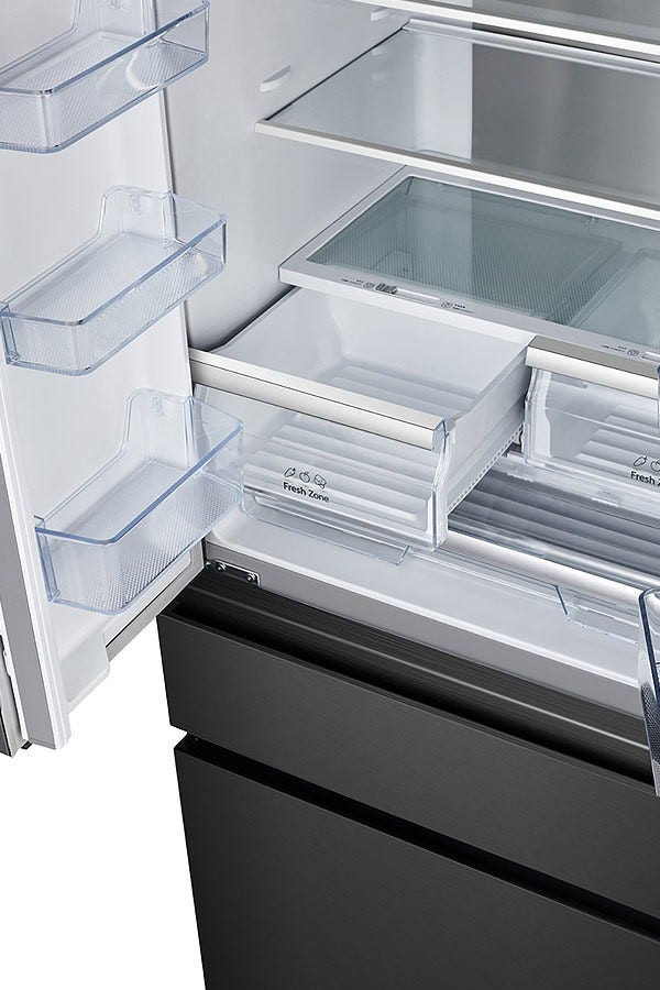 Hisense RF540N4SBF2 PureFlat Frigocongelatore a libera installazione 480 lt. cm. 79 h 182 - nero