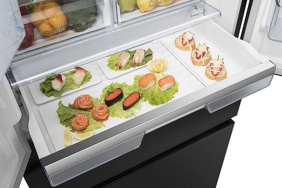 Hisense RF540N4SBF2 PureFlat Frigocongelatore a libera installazione 480 lt. cm. 79 h 182 - nero