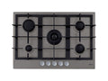 Elleci PLANO PLUS 75 Piano cottura a gas cm. 75 - keratek - dove grey