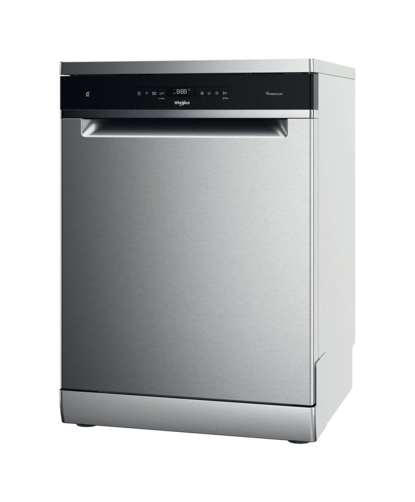 Whirlpool WFO3041PLX Lavastoviglie a libera installazione cm. 60 - 14 coperti - inox