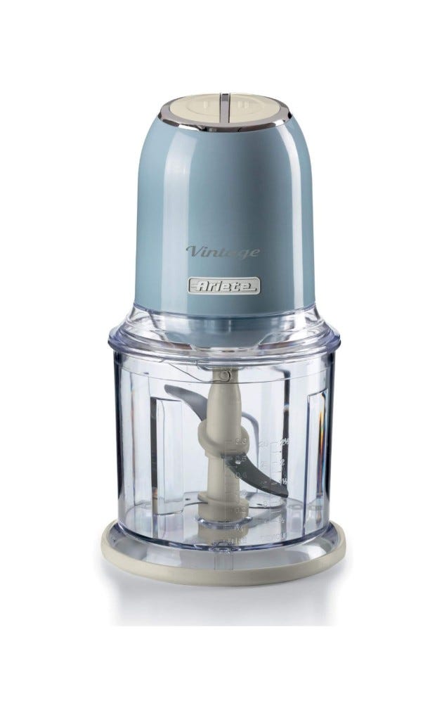 Ariete 0438 Vintage Tritatutto ml. 600 - blu