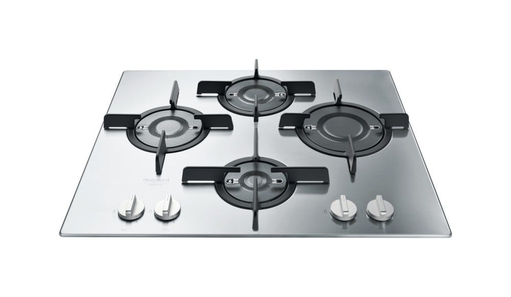 Hotpoint Ariston FTGHL 641 D/IX/HA Piano cottura a gas cm. 60 - inox