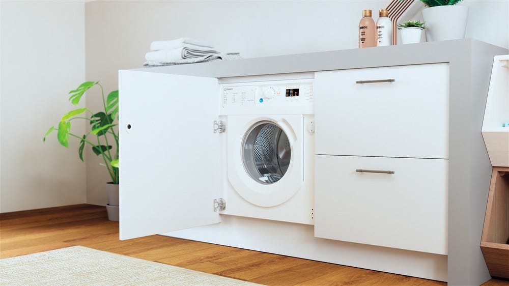 Indesit BI WMIL 71252 EU N Lavatrice da incasso cm. 60 - capacità 7 kg - bianco