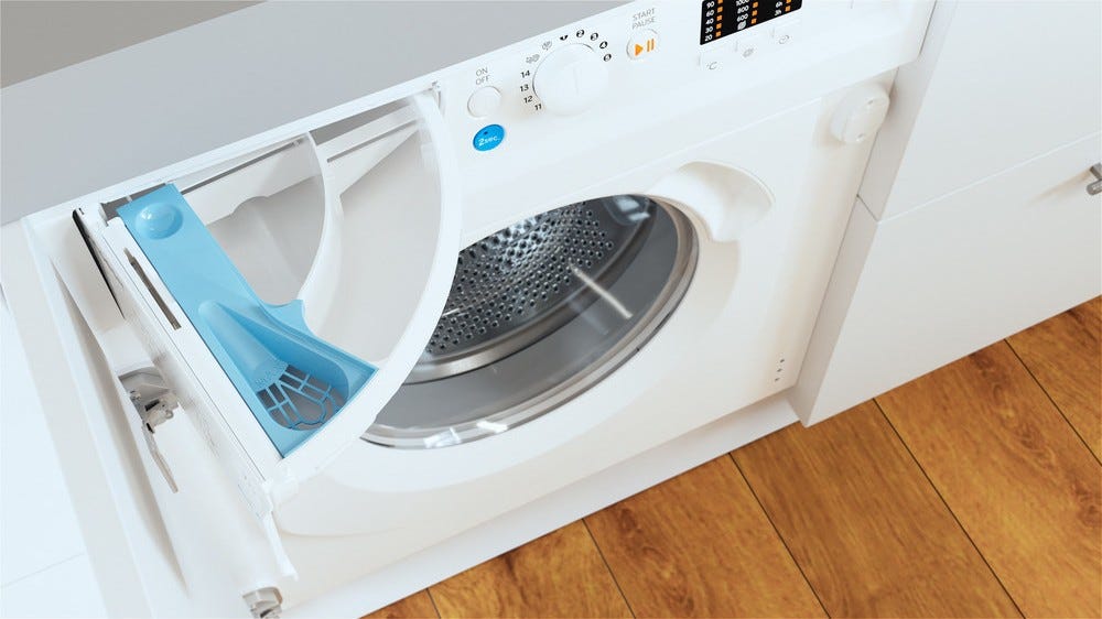 Indesit BI WMIL 71252 EU N Lavatrice da incasso cm. 60 - capacità 7 kg - bianco