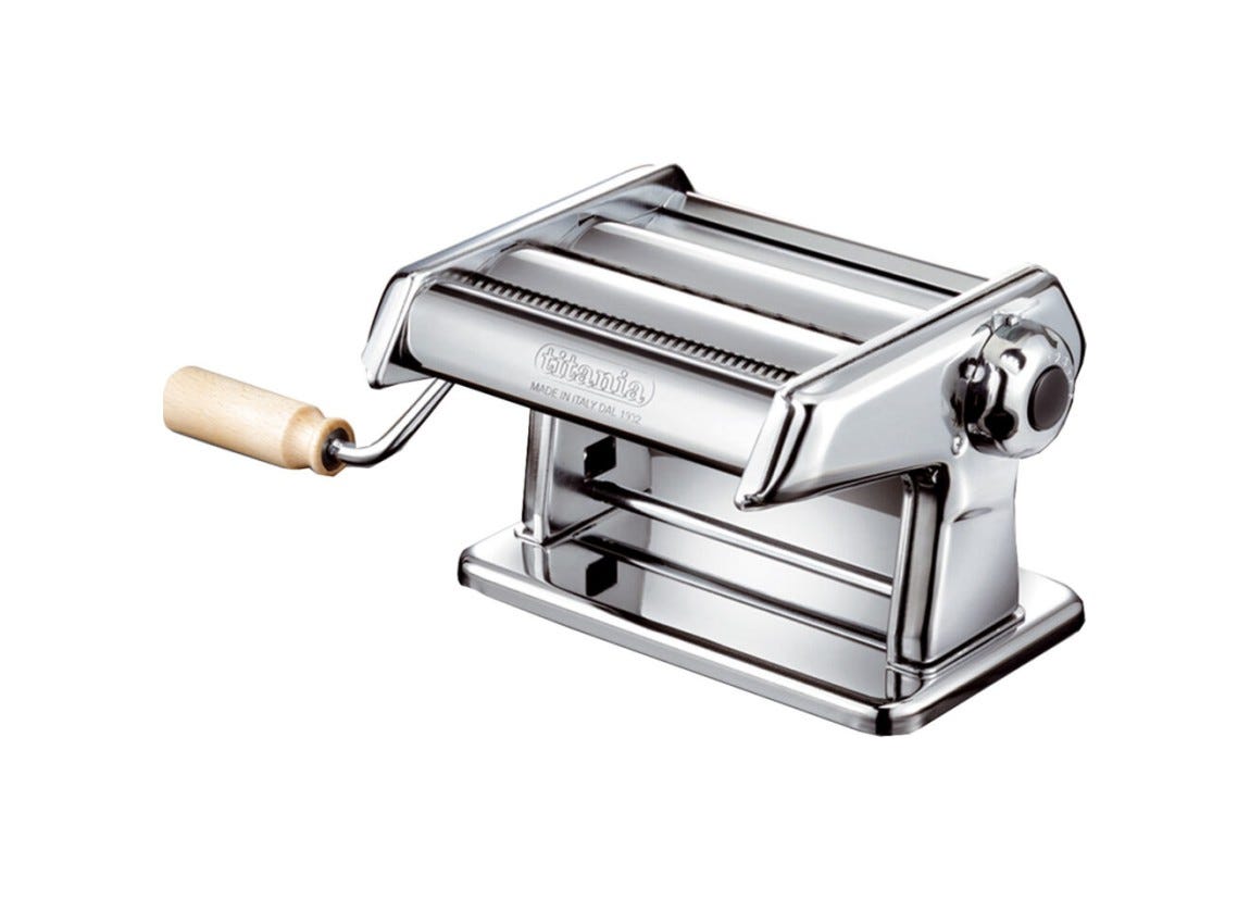 Imperia 190 Titania Sfogliatrice manuale - acciaio cromato