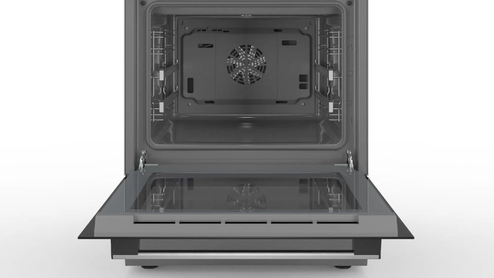 Bosch HKR39C250 4 Cucina da accosto cm 60 - 4 piastre elettriche + 1 forno elettrico - inox