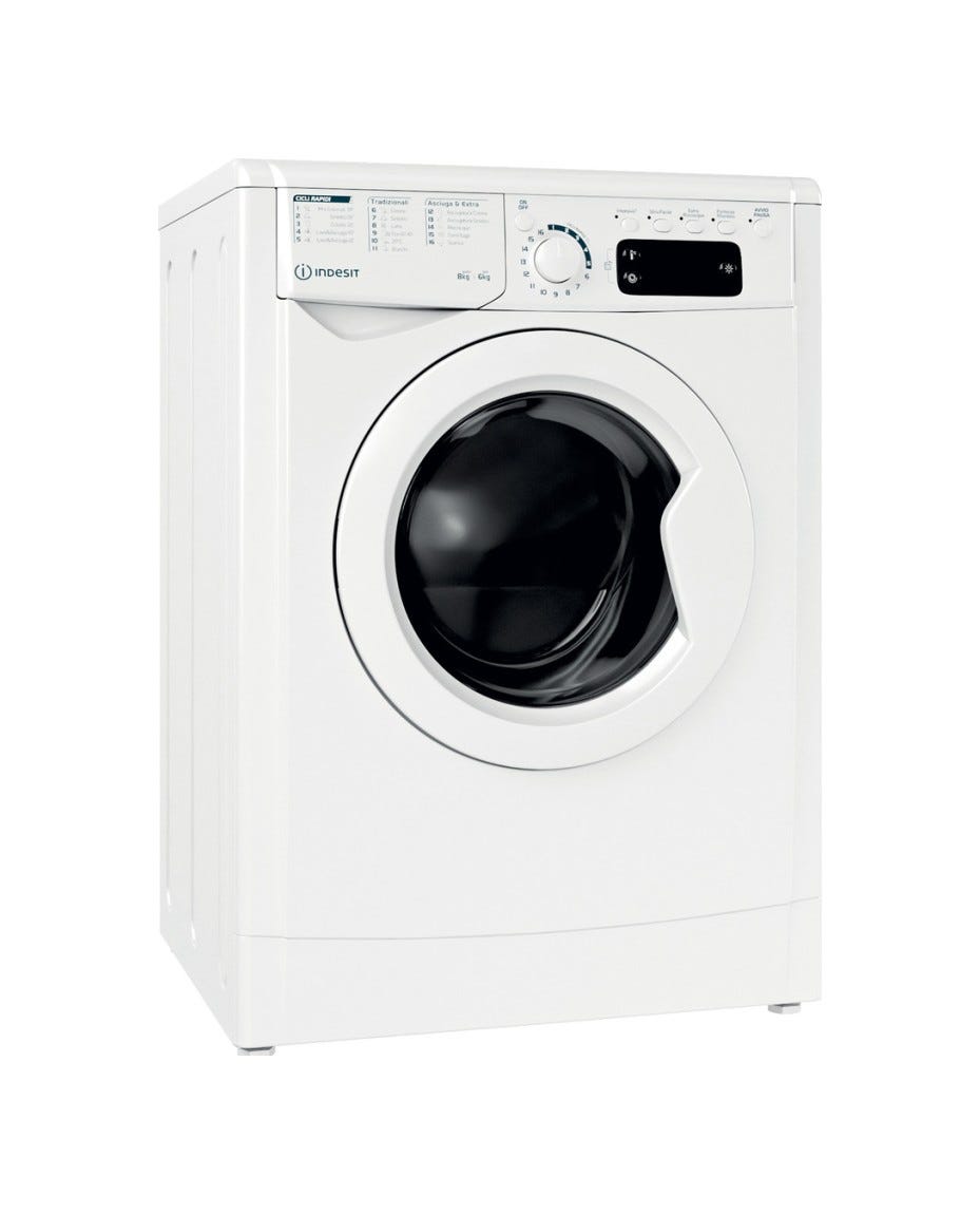 Indesit EWDE861483WITN Lavasciuga cm. 60 - lavaggio 8 kg - asciugatura 6 kg - bianco