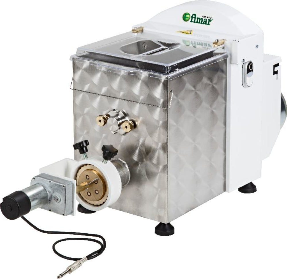 Fimar MPF2.5NC Macchina per pasta fresca - 2,5 kg - con coltello incluso - monofase