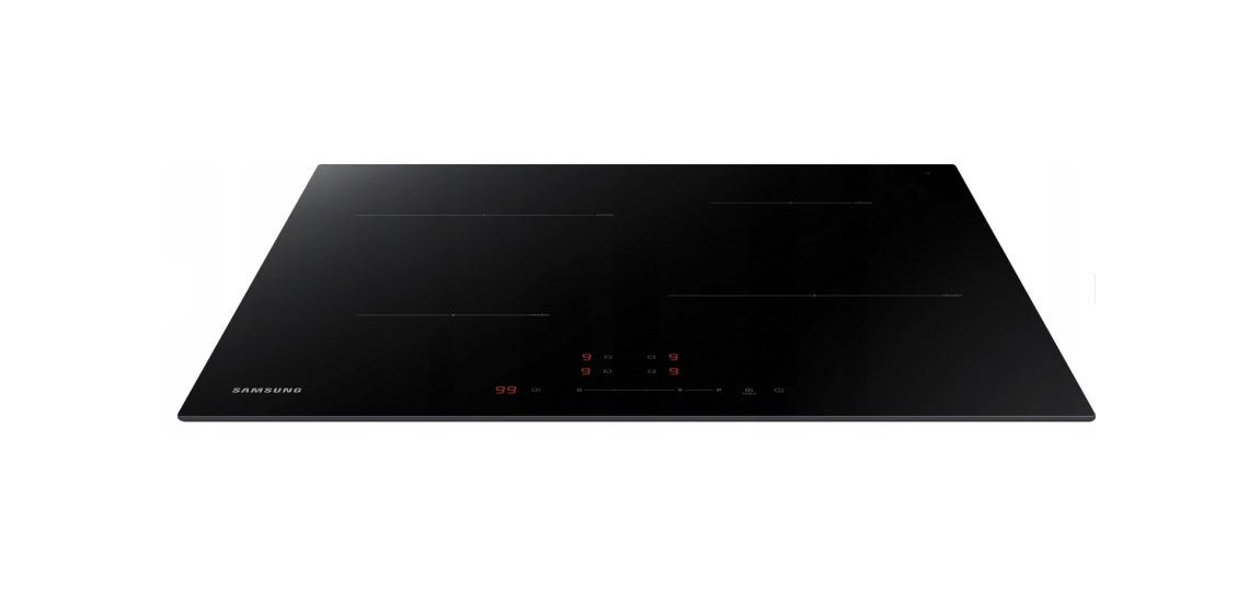 Samsung NZ64T3707A1 Piano cottura a induzione cm. 60 - vetroceramica nero