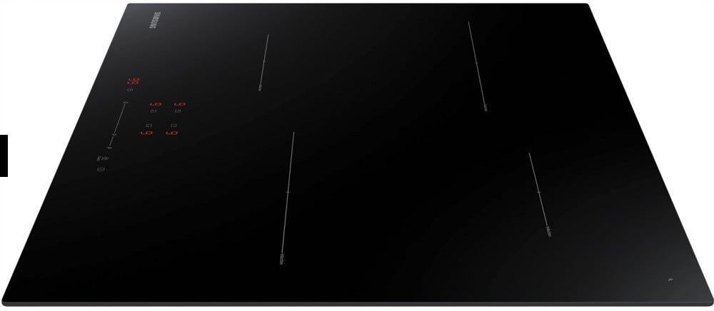 Samsung NZ64T3707A1 Piano cottura a induzione cm. 60 - vetroceramica nero
