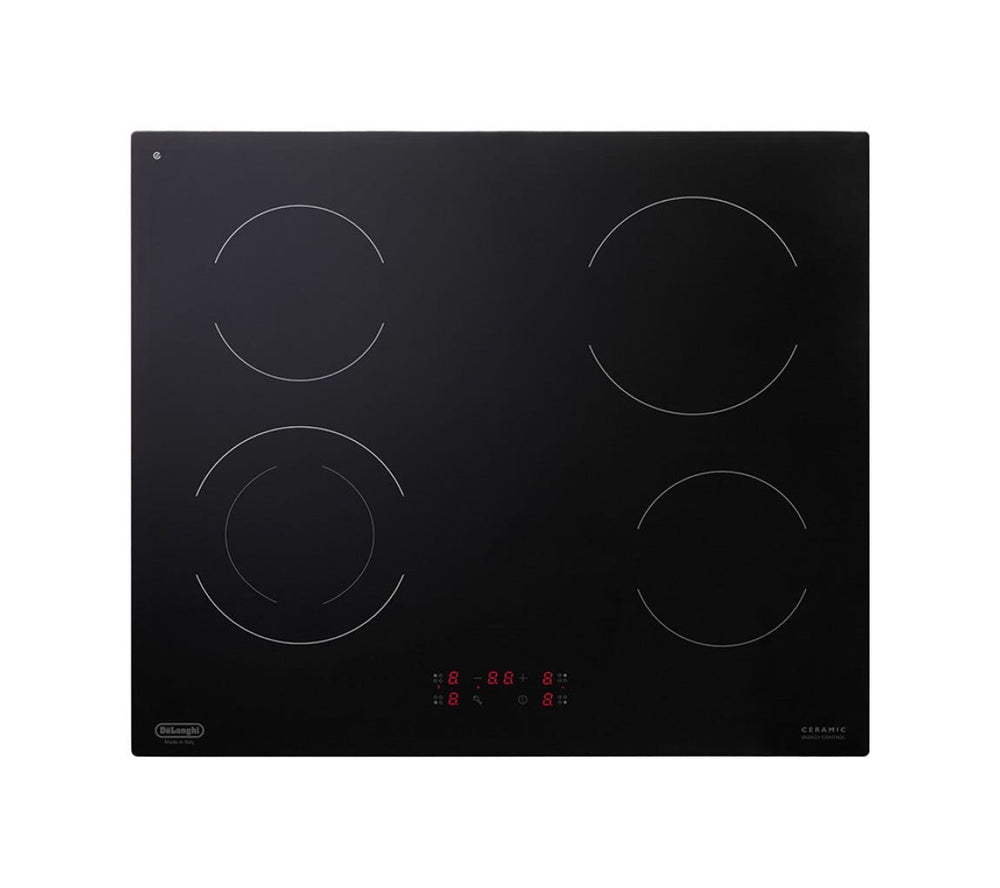 De Longhi PVC61N Piano cottura elettrico cm. 60 - vetroceramica nero