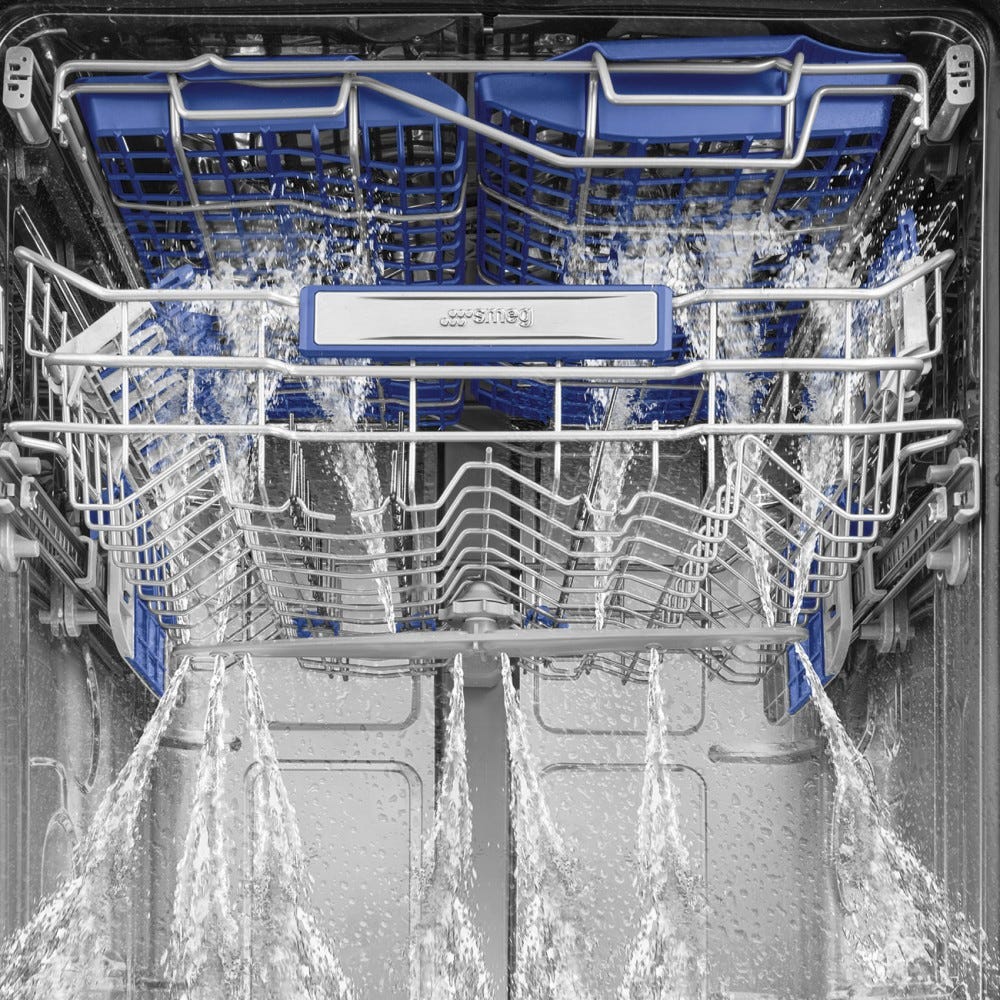 Smeg LVSP345BQX Lavastoviglie a libera installazione cm. 60 - 14 coperti - inox antimpronta