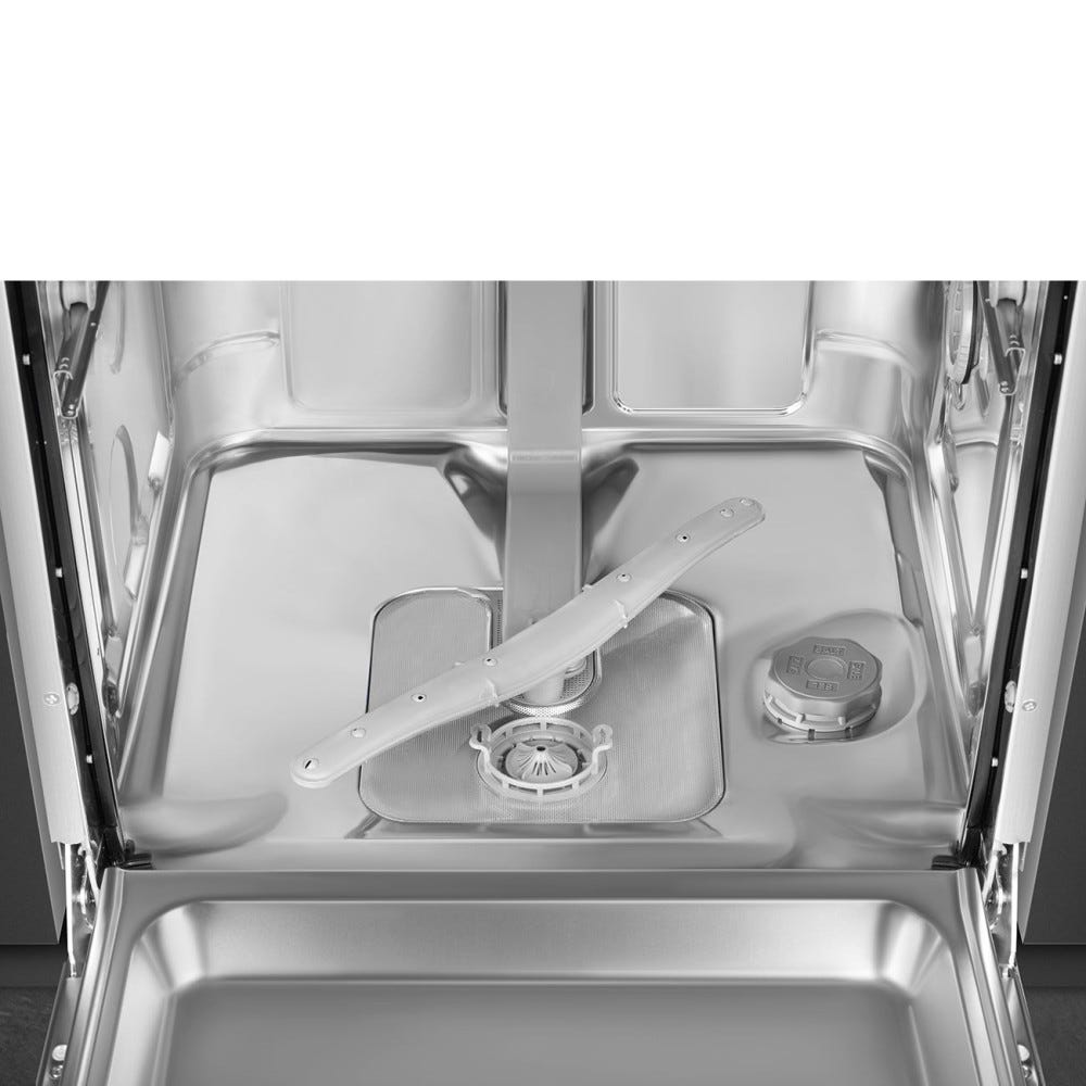 Smeg PL292DN Lavastoviglie integrata parziale cm. 60 - 13 coperti - frontalino nero