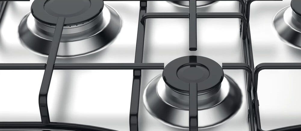 Hotpoint Ariston PCN 642 IX/HAR Piano a cottura a gas cm. 59 - inox