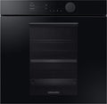 Samsung NV75T8979RK Infinite Line Forno incasso a vapore, Dual Cook, 75 litri, Wi-Fi, pulizia pirolitica, classe A+, nero lucido