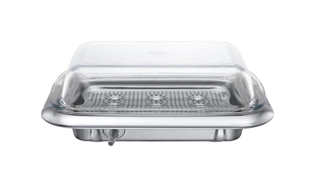 Samsung NV75T8979RK Infinite Line Forno incasso a vapore, Dual Cook, 75 litri, Wi-Fi, pulizia pirolitica, classe A+, nero lucido
