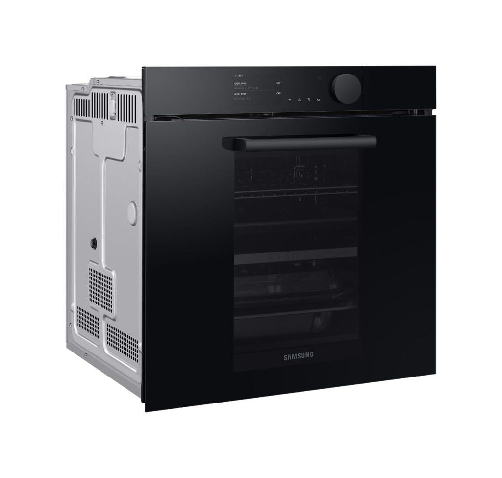 Samsung NV75T8979RK Infinite Line Forno incasso a vapore, Dual Cook, 75 litri, Wi-Fi, pulizia pirolitica, classe A+, nero lucido