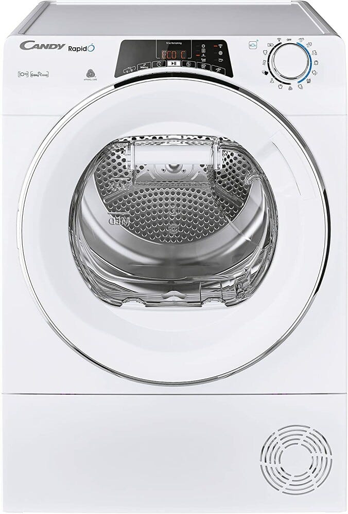 Candy ROE H10A2TCEX-S Rapidò Asciugatrice cm. 60 - capacità 10 kg - bianco