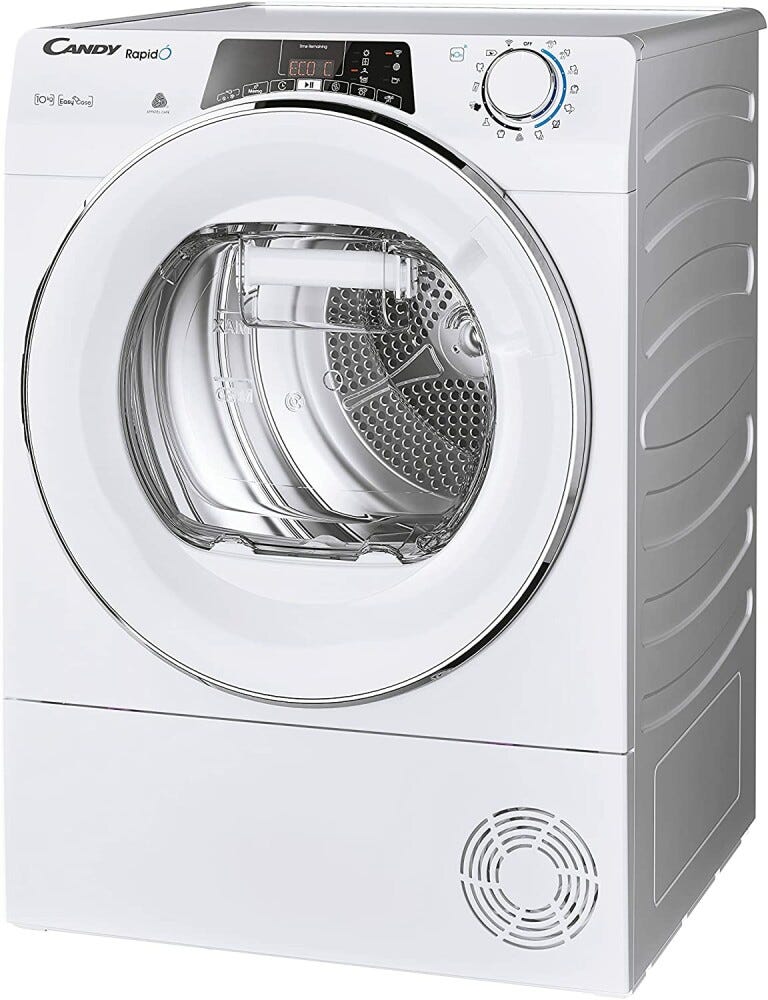 Candy ROE H10A2TCEX-S Rapidò Asciugatrice cm. 60 - capacità 10 kg - bianco