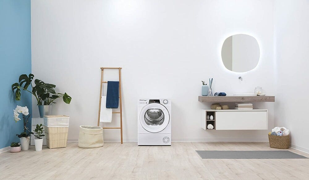 Candy ROE H10A2TCEX-S Rapidò Asciugatrice cm. 60 - capacità 10 kg - bianco