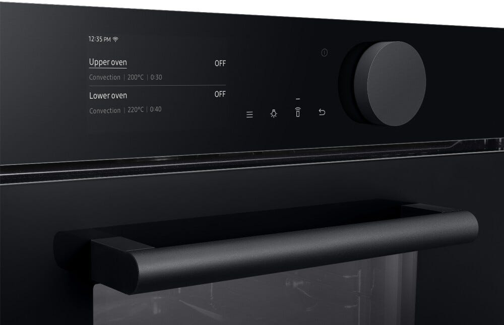 Samsung NV75T8549RK Infinite Line Forno elettrico multifunzione cm 60 - onyx black