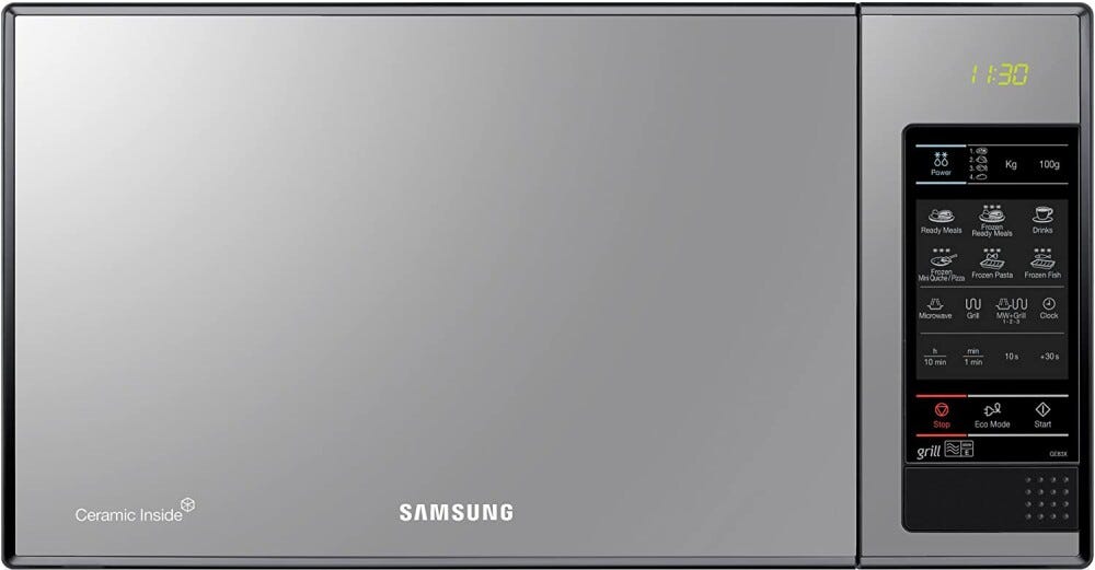 Samsung GE83X-P Forno a microonde cm. 49 - argento