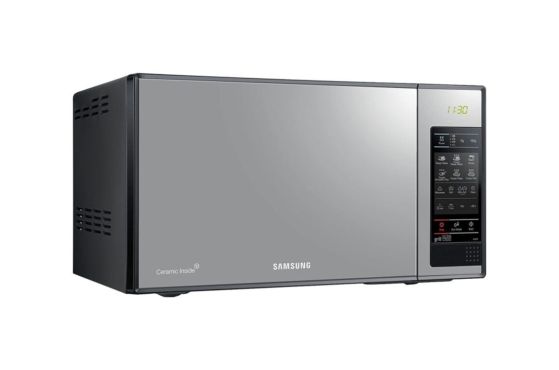 Samsung GE83X-P Forno a microonde cm. 49 - argento